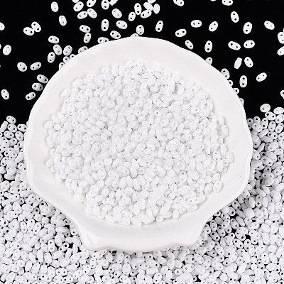 Baking Paint Glass Seed Beads SEED-T006-03A-1