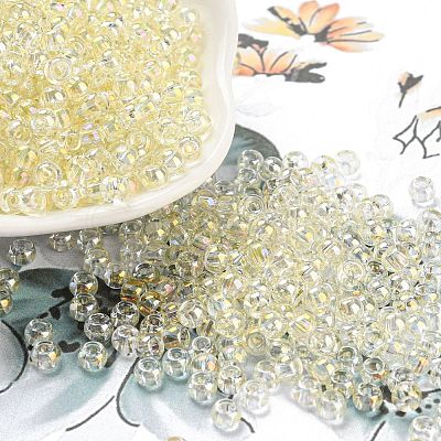 Transparent Glass Seed Beads SEED-Z001-C-D02-1