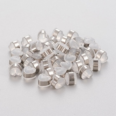 Eco-Friendly Plastic Ear Nuts STAS-K203-04A-P-1