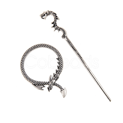 Tibetan Style Alloy Hair Sticks PW-WGCE4EE-01-1