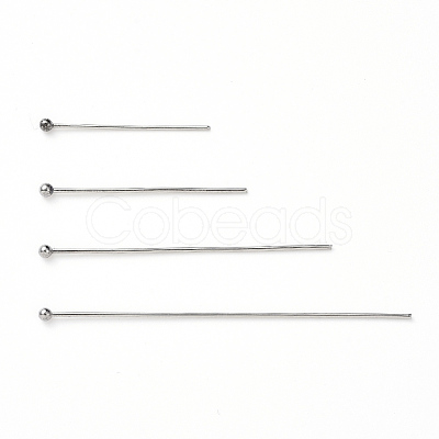 Tarnish Resistant 304 Stainless Steel Head Pins STAS-X0017-20P-1