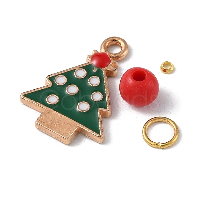 Christmas Theme DIY Bracelet Making Kit DIY-YW0007-02-1