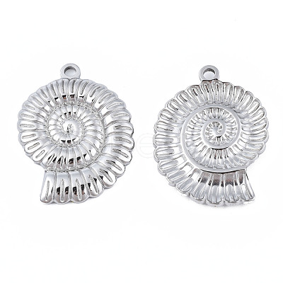 Non-Tarnish 201 Stainless Steel Pendants STAS-N098-054P-1