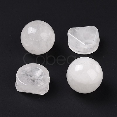 Natural Quartz Crystal Display Decorations DJEW-G032-02K-1