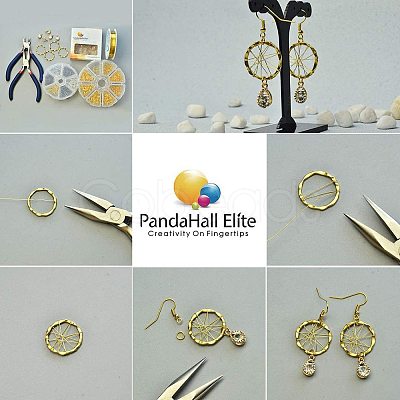 Alloy Charms ZIRC-PH0002-05-1