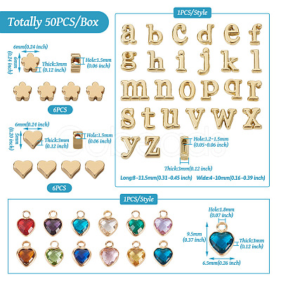 DIY Birthstone Jewelry Making Finding Kit FIND-TA0002-11-1