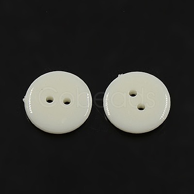 Acrylic Sewing Buttons BUTT-E084-C-01-1