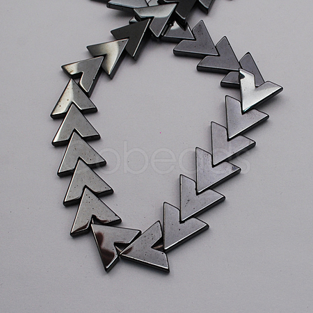 Non-magnetic Synthetic Hematite Beads Strands G-Q895-14-1