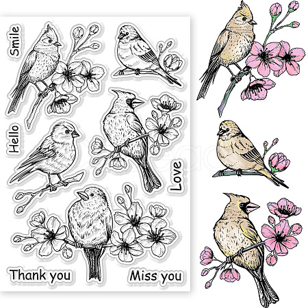 Custom PVC Plastic Clear Stamps DIY-WH0448-0295-1