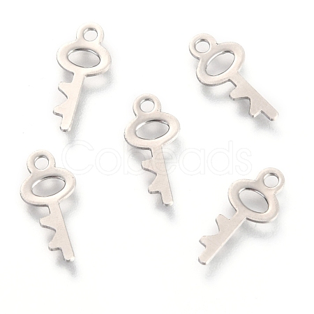 Non-Tarnish 201 Stainless Steel Charms STAS-H143-13P-1