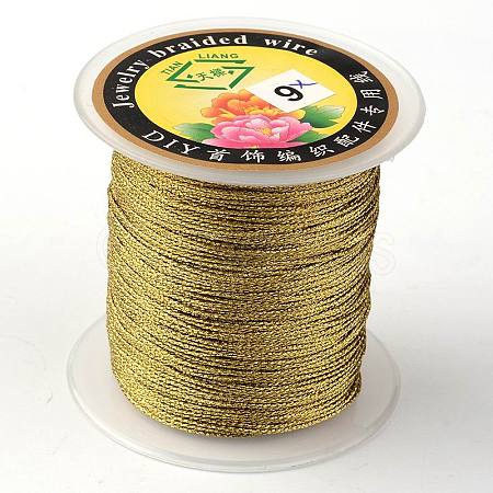 Round Metallic Thread MCOR-L001-0.8mm-08-1