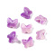 Acrylic Beads, Butterfly, Imitation Gemstone, Medium Purple, 11x12x7.5mm, Hole: 1mm, 1064pc/500g