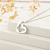 Stainless Steel Pendant Necklaces FZ5872-2-2