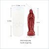 Virgin Mary DIY Silicone Candle Molds PW-WG93857-01-1