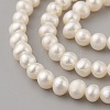 Natural Cultured Freshwater Pearl Beads Strands PEAR-G007-33-01-3