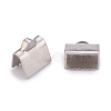 304 Stainless Steel Ribbon Crimp Ends STAS-P249-30P-2