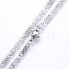 304 Stainless Steel Mariner Link Chains Necklaces NJEW-P223-08P-2