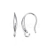 Tarnish Resistant 304 Stainless Steel Earring Hooks STAS-S057-60-3