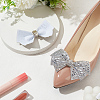 Bowknot Rhinestone Shoe Decoration DIY-WH0430-522B-4