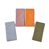   4Pcs 4 Colors Rectangle PU Leather Eyelasses Storage Bag AJEW-PH0004-54-1
