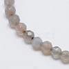 Natural Agate Round Beads Strand X-G-L084-4mm-08-2
