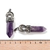 Natural Amethyst Pointed Big Pendants G-Q163-02AS-06-3