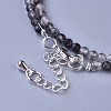 Natural Rutilated Quartz Beaded Necklaces NJEW-K114-A-A05-3