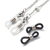 304 Stainless Steel Cable Chain Necklaces AJEW-EH00377-02-3