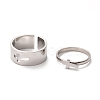 304 Stainless Steel Finger Rings Sets RJEW-F117-02P-2