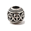 Tibetan Style Alloy European Beads TIBE-Q090-04AS-1