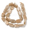 Natural Peach Moonstone Beads Strands G-P544-B04-01-3