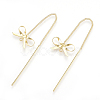 Brass Ear Threads X-KK-S348-222-1