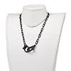 Personalized ABS Plastic Cable Chain Necklaces NJEW-JN02850-5