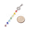 Chakra Theme Sun Catcher Pendant Decorations HJEW-JM00669-2