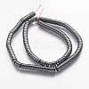 Non-magnetic Synthetic Hematite Beads Strands X-G-P218-19-03-3