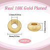 SUNNYCLUE 200Pcs Brass Spacer Beads KK-SC0004-05-2