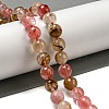 Tigerskin Glass Beads Strands G-E571-A07-03-2