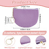 CRASPIRE 5Pcs 5 Colors Imitation Leather Coin Purse for Women ABAG-CP0001-03-2