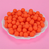 Round Silicone Focal Beads SI-JX0046A-37-3
