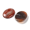 Natural Striped Agate/Banded Agate Cabochons G-H296-01G-3