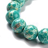 Synthetic Imperial Jasper Beads Strands G-E568-01C-02-3