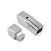 Non-Tarnish 316 Stainless Steel Bayonet Clasps STAS-K282-08A-P-2