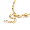Rack Plating Brass Satellite Chain Necklace for Women NJEW-F304-03G-3