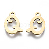 201 Stainless Steel Charms STAS-T044-217G-Q-2