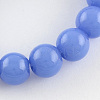 Glass Beads Strands X-GR10mm74Y-1