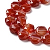 Natural Red Agate Beads Strands G-NH0004-029-4
