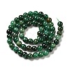 Natural Emerald Quartz Beads Strands G-D470-12C-2