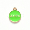 Alloy Enamel Pendants ENAM-S124-01A-06A-3