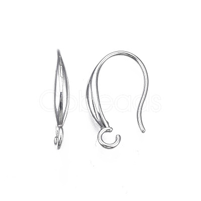 Tarnish Resistant 304 Stainless Steel Earring Hooks STAS-S057-60-1