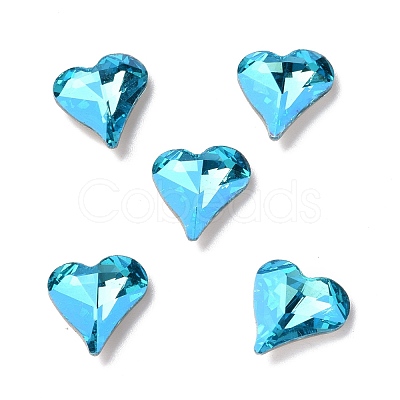 Glass Rhinestone Cabochons RGLA-J017-B-MO-1